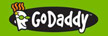 GoDaddy logo.