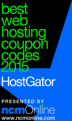 NCM Online 2015 Best Web Hosting Coupon Codes logo.