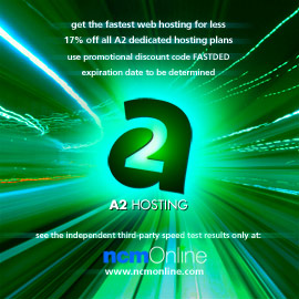 Click for A2 Dedicated Hosting 17% discount promo code page.