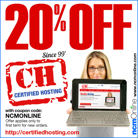 Click for Certified Hosting 20% Discount.