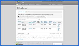 Captura de pantalla de Dotster Basic Hosting Plan renewal rates. Haga clic para ampliar.