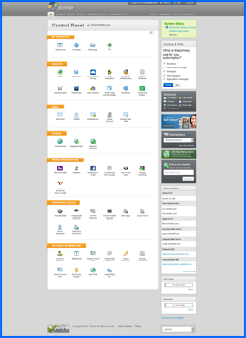 Screenshot of Dotster control panel. Click to enlarge.