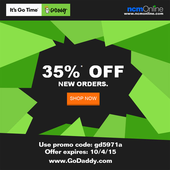 GoDaddy Flash Sale Coupon Code.