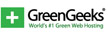 GreenGeeks logo.