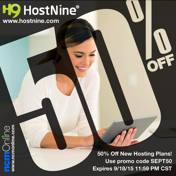 Click for HostNine Promo Code Sale Discount.