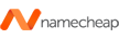 Namecheap logo.