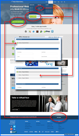 NetHosting pricing options illustrated. Click to enlarge.