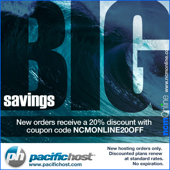 Click for PacificHost 20% Discount.