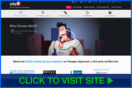 Screenshot of Site5 homepage. Click image to visit site.