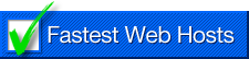 Fastest Web Hosts subhead.