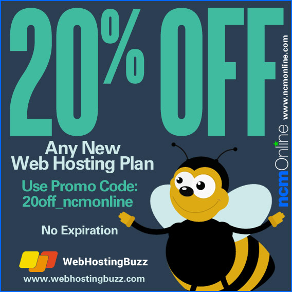 Click for WebHostingBuzz 20% Discount.